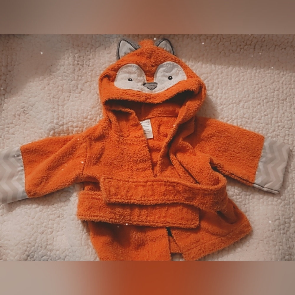 Baby Aspen Fox Infant Robe